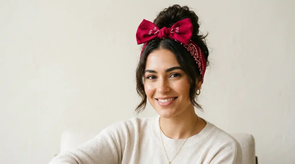 bandana bow