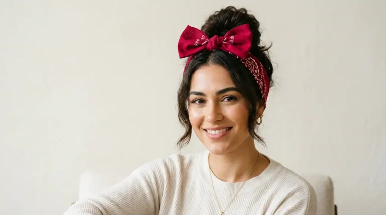 bandana bow