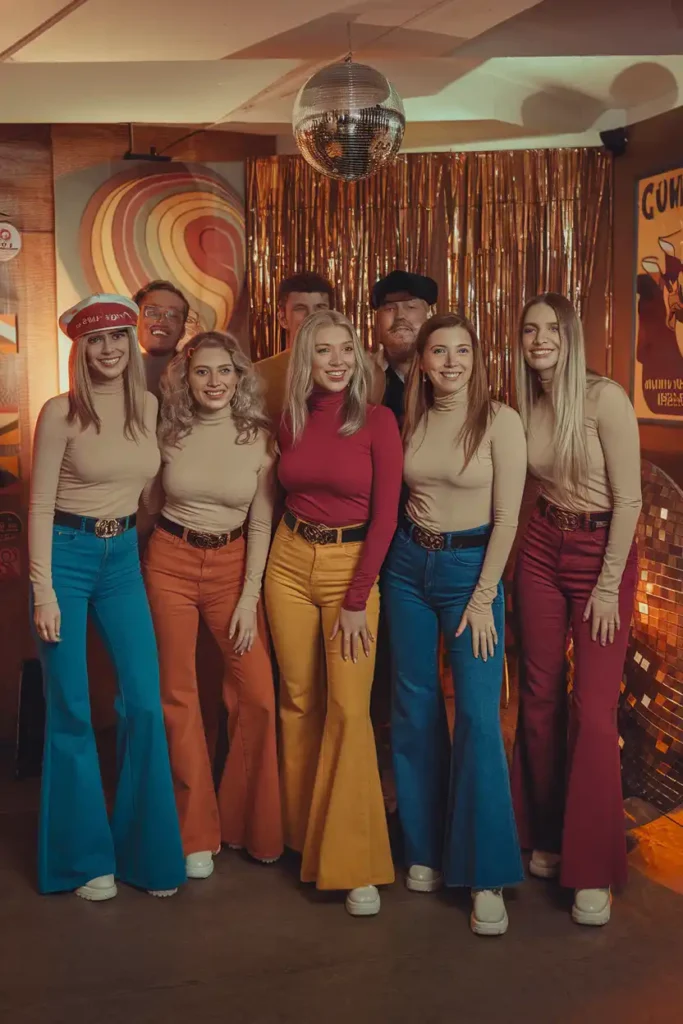 70s Motown outfits for a retro costume night