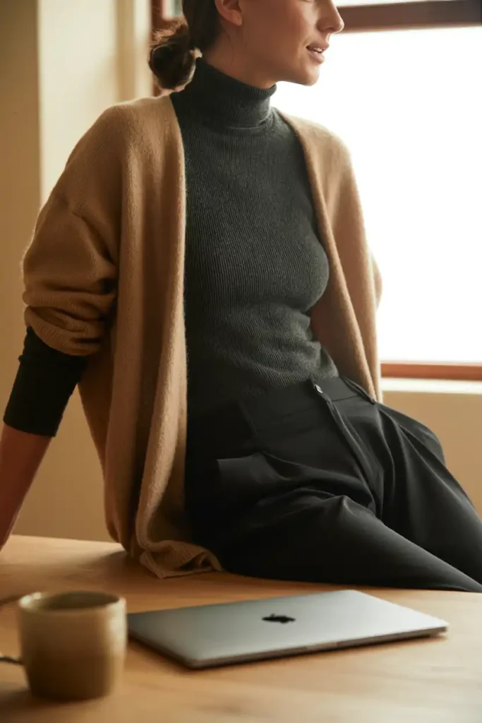 A Fall OOTD for a Freezing Office