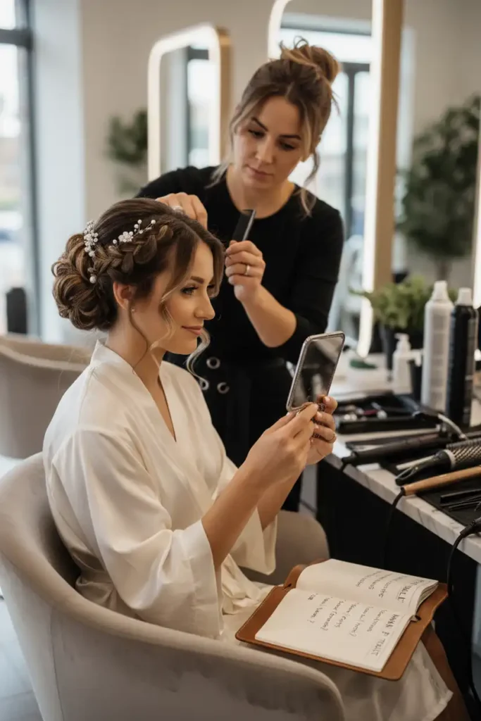 A Trial Run Checklist for Fine Hair Updos