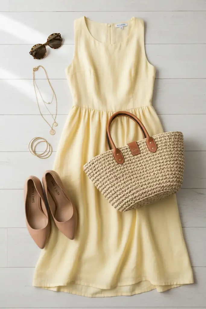 Accessorizing yellow outfits without overdoing the color story