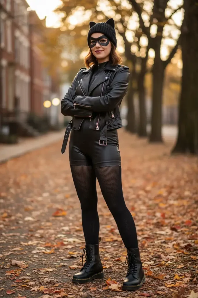 Adapting Your Catwoman Costume for Cold Weather