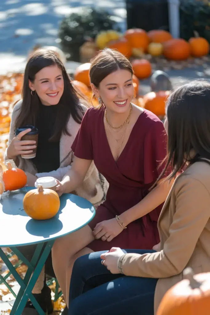 Autumn Glam Outfit Ideas for Weekend Brunch