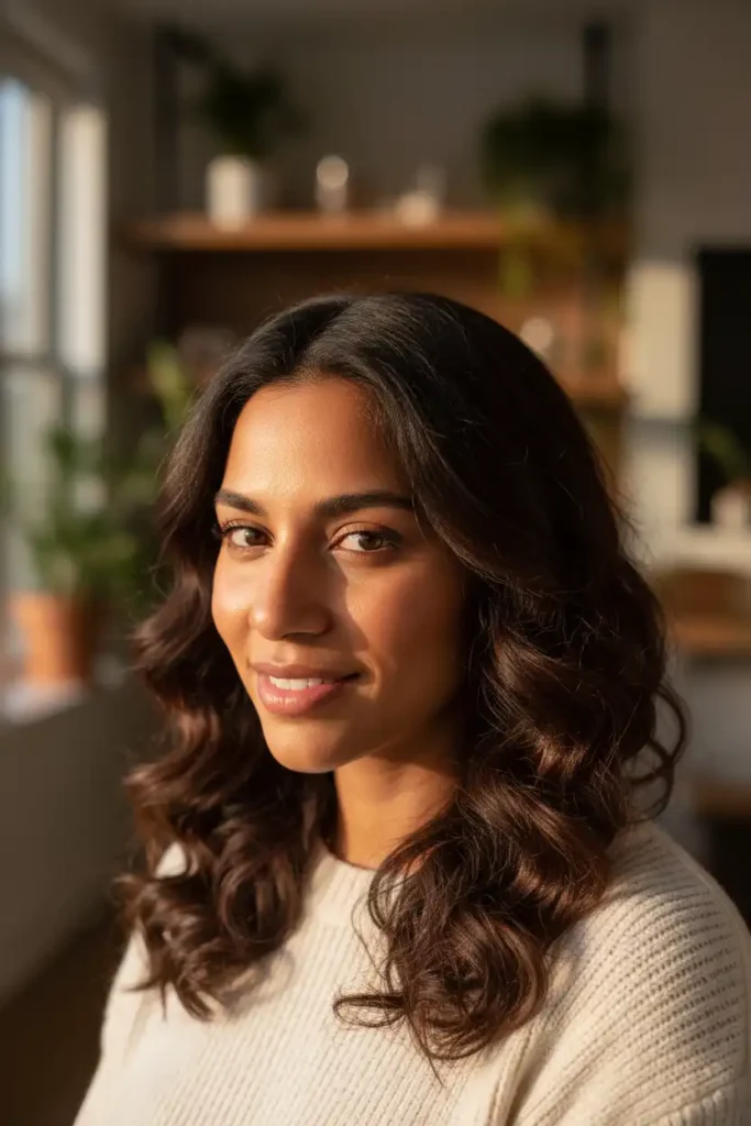 Best Brunette Shades for Deep Skin Tones
