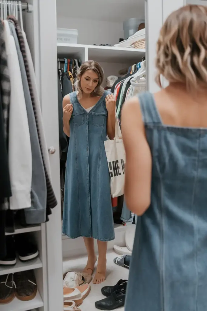 Blue Jean Dress Outfit Ideas for Everyday Wear