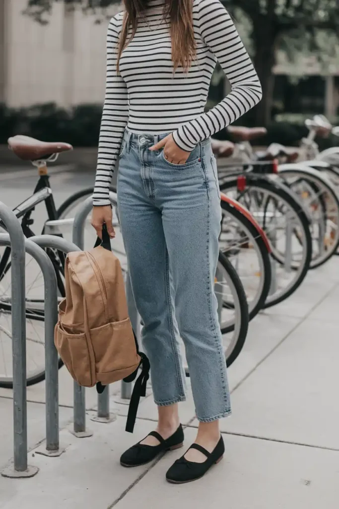 Blue Jeans Outfit Formulas for Everyday Campus Wear