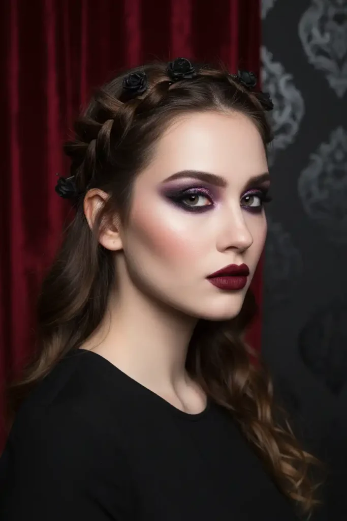 Bold makeup with braids: styling tips for a complete look
