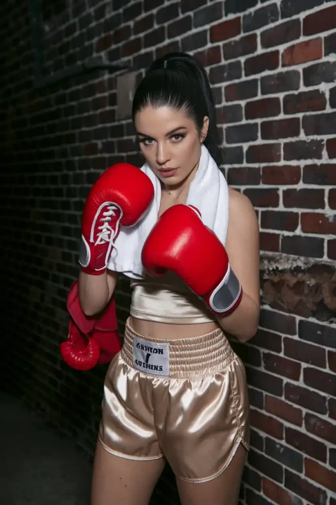 Boxer costume: a little fighter outfit that survives a crowded house party