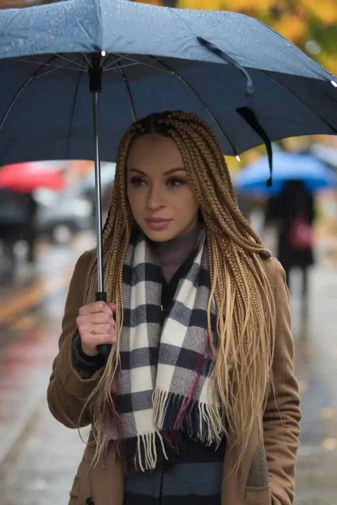 Braided Styles for Rainy and Humid Fall Days