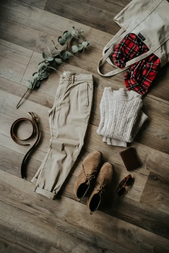 Building Your Fall Khaki Pants Outfit Foundation