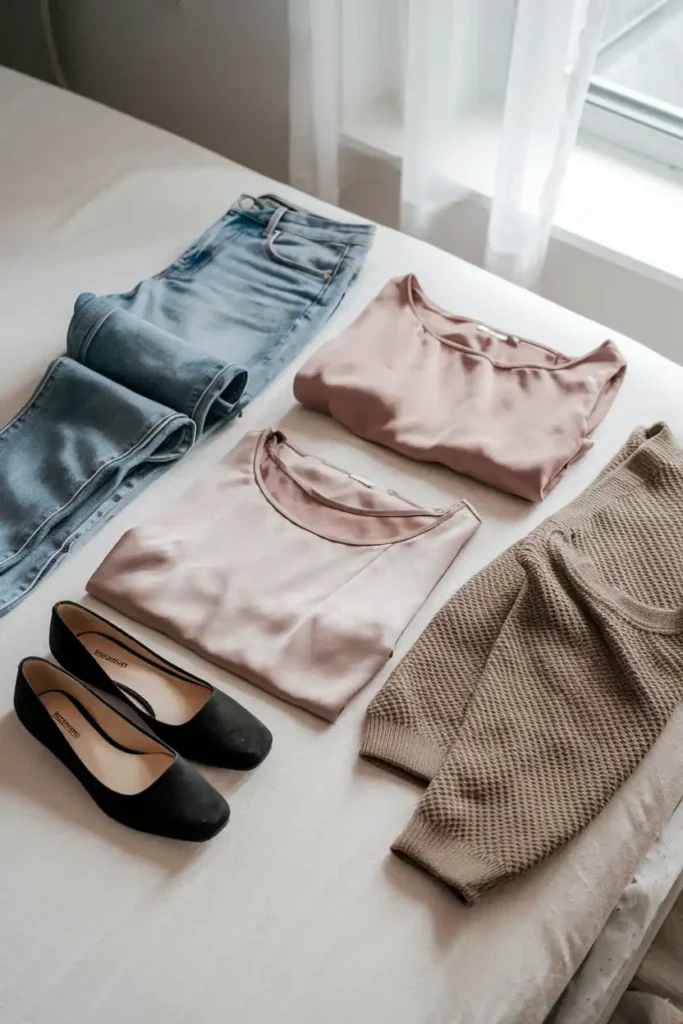 Building a Capsule Wardrobe Around One Mary Jane Shoe Outfit