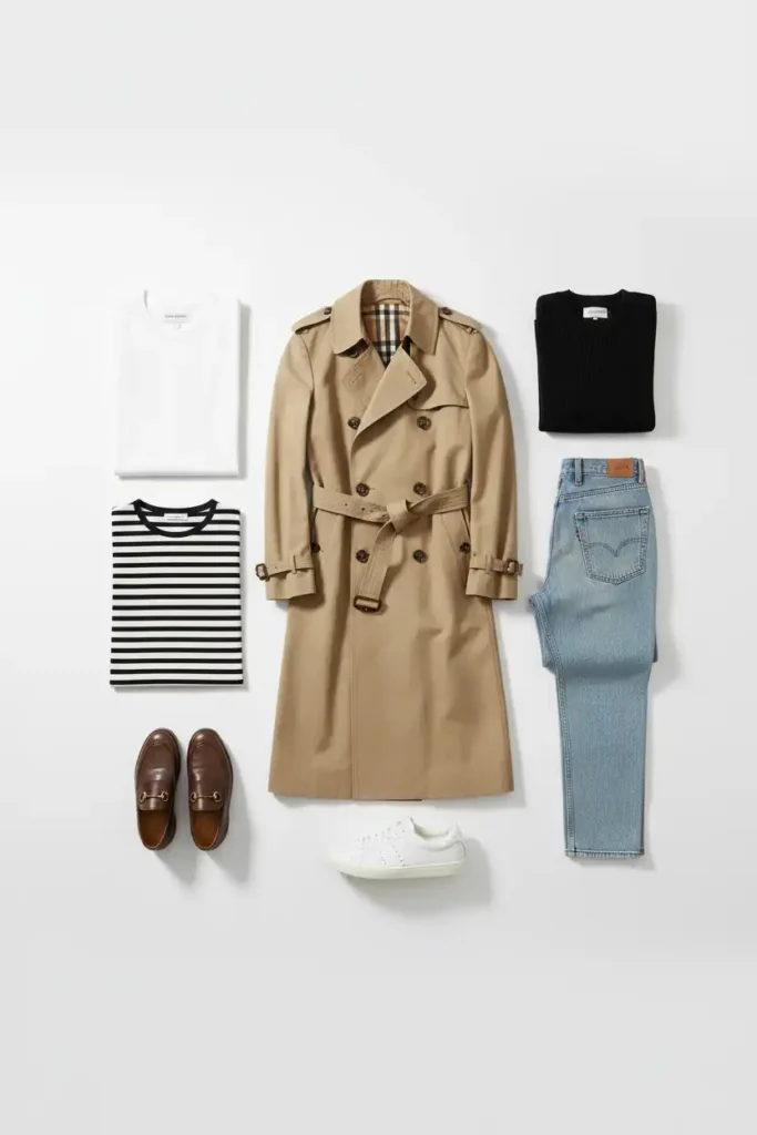 Building a Capsule Wardrobe Around One Trench