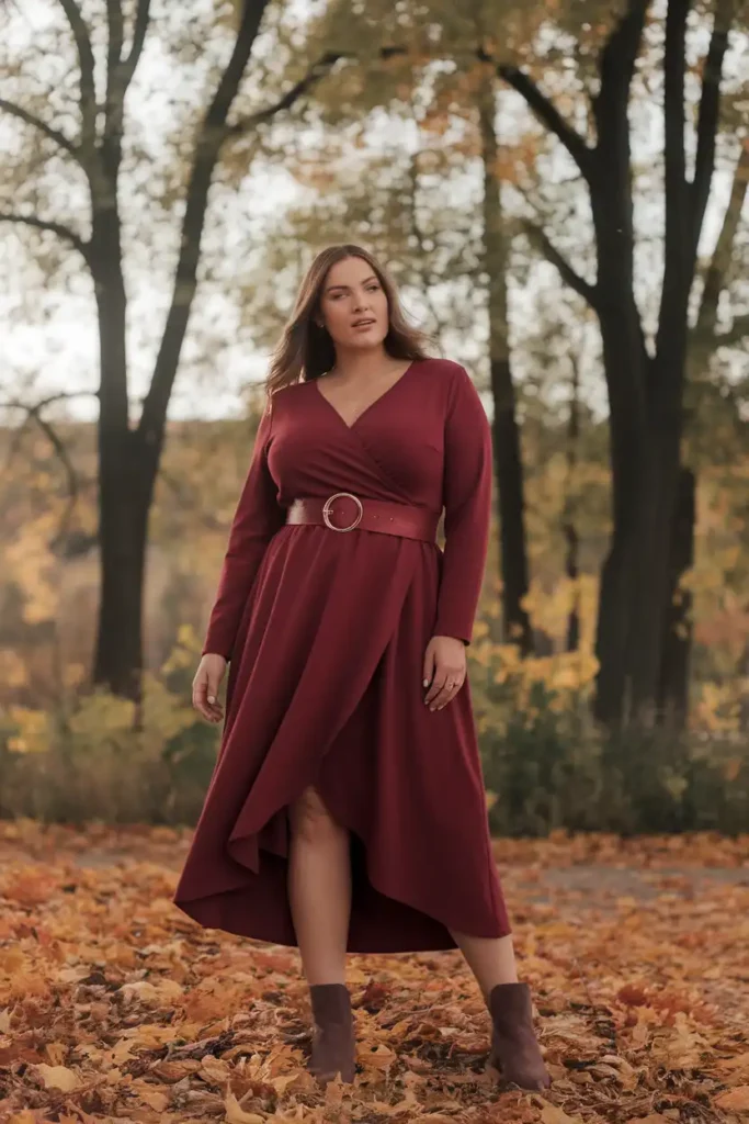 Burgundy Plus Size Styling Tips That Actually Work