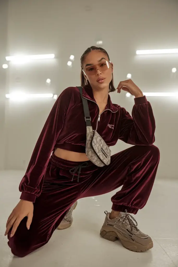 Burgundy Y2K Maroon Outfit Ideas for a Throwback Mood