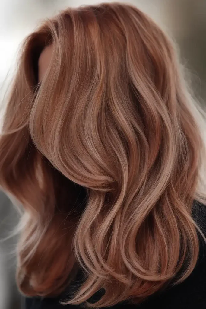 Burnt Auburn: A Softer, Muted Red