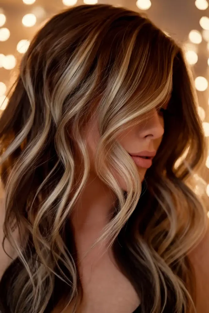 Caramel Mousse Highlights for a Soft Glam Finish