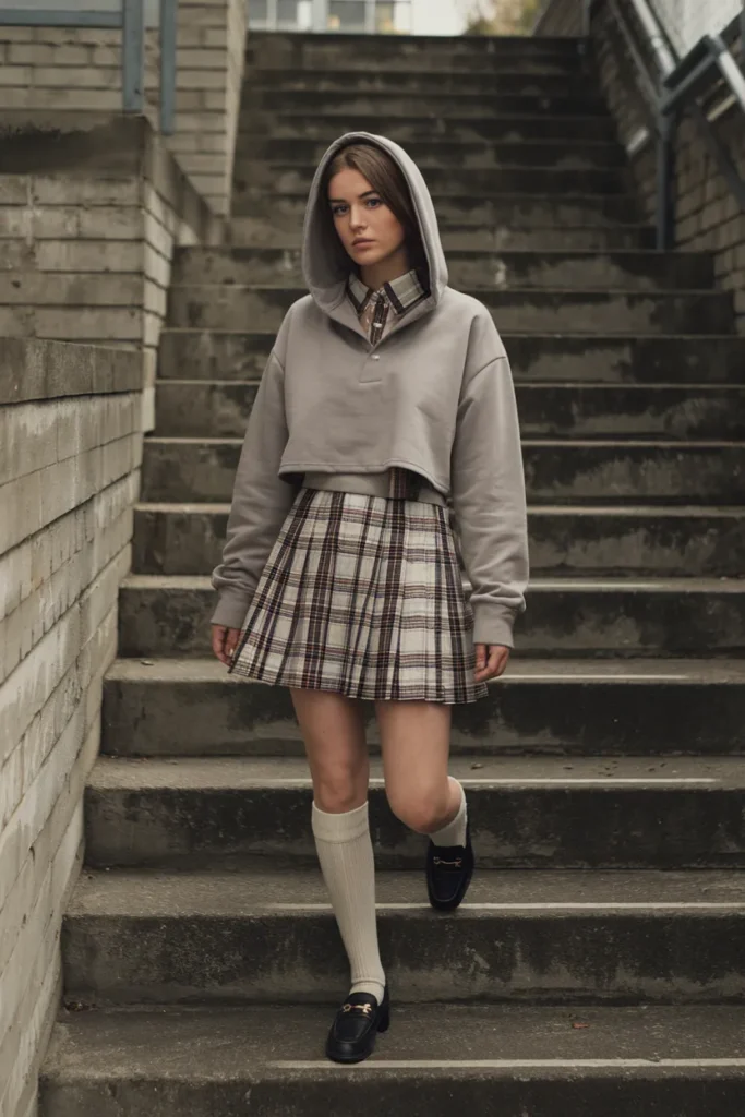Casual Preppy Outfits With A Y2K Twist