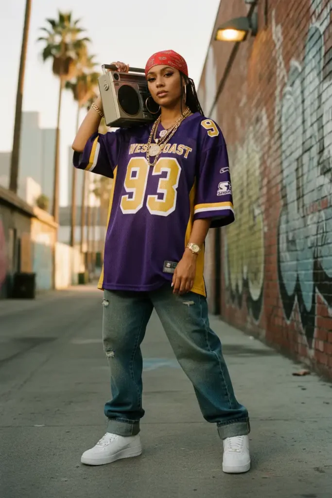 Channeling Nelly's Style for a Hip Hop Themed Party