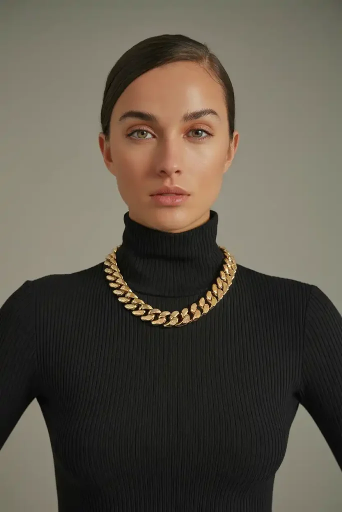 Chunky Gold Chains Are Back and Bigger This Fall