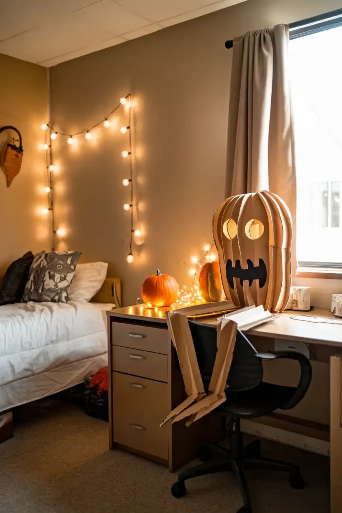 Costume ideas using your dorm room decor