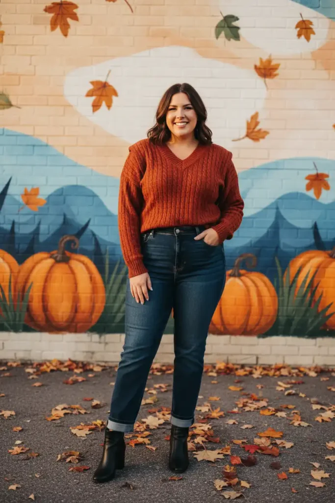 Curve Fashion Rules for Sweater Season That Actually Help
