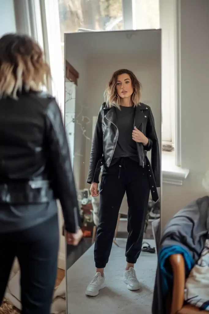 Dark Casual Outfits Women Can Build in Five Minutes