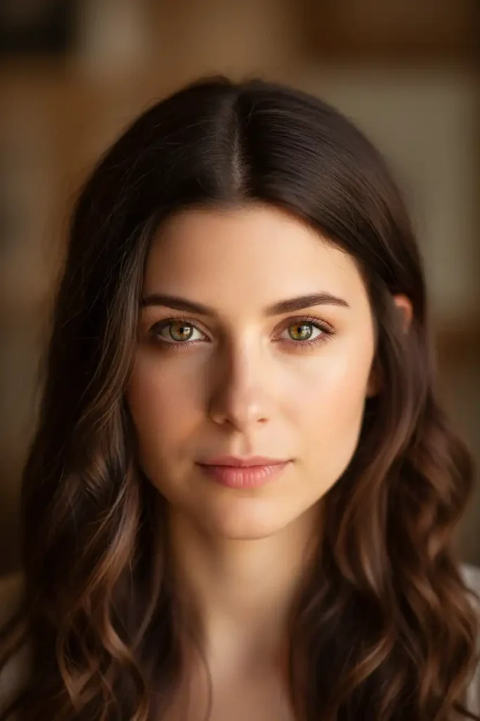 Dark Hazel Hair Color to Bring Out Hazel Eyes