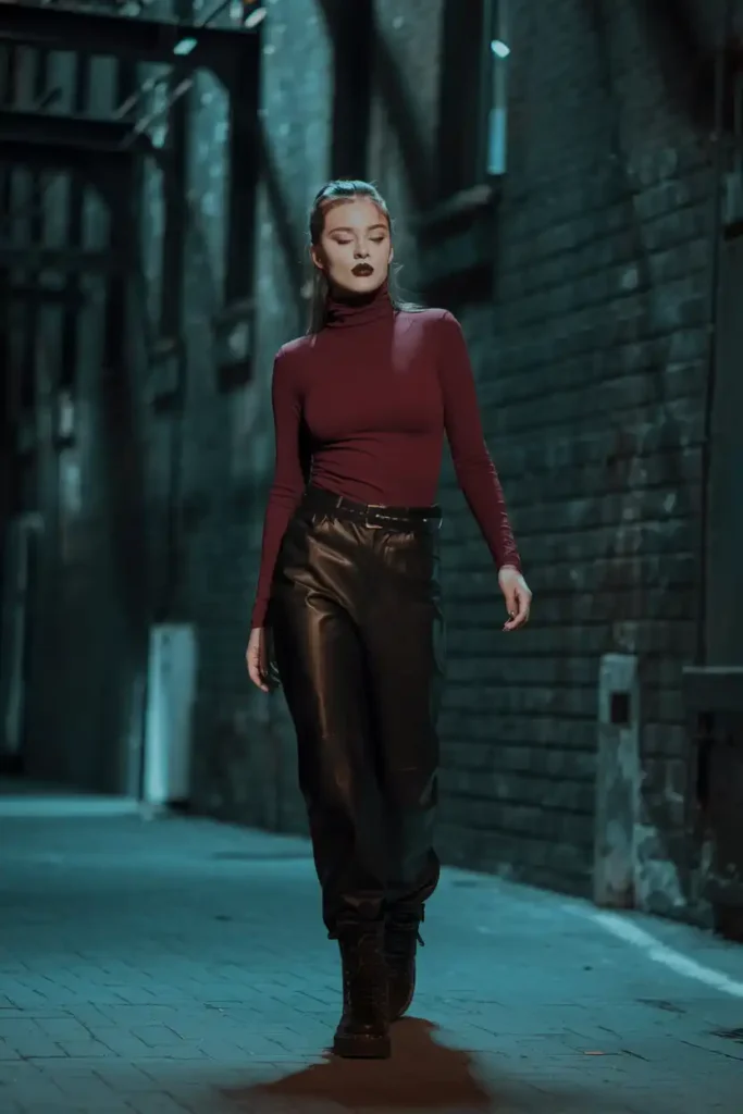 Dark Style Maroon Looks for Moody Aesthetic Lovers