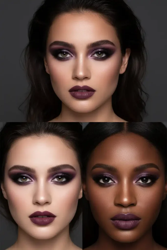 Dark makeup ideas that work for every skin tone