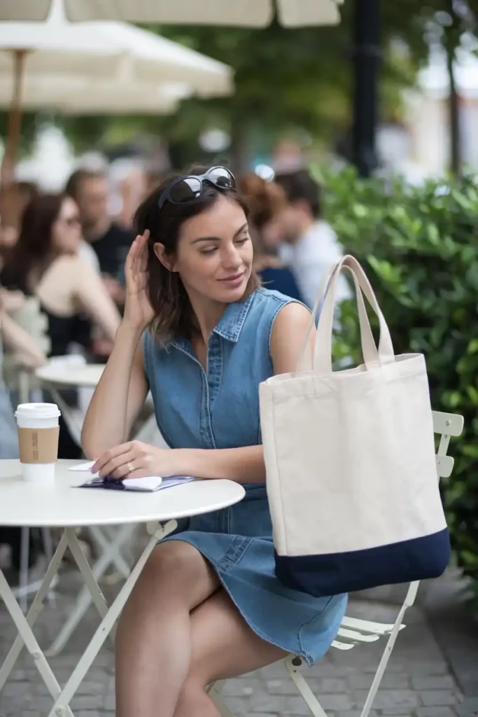 Denim Dress Outfit Ideas for Brunch and Errands