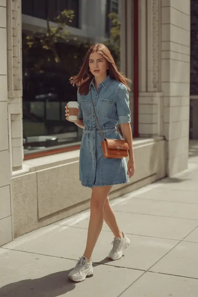 Denim Mini Dress Ideas for Casual Weekends