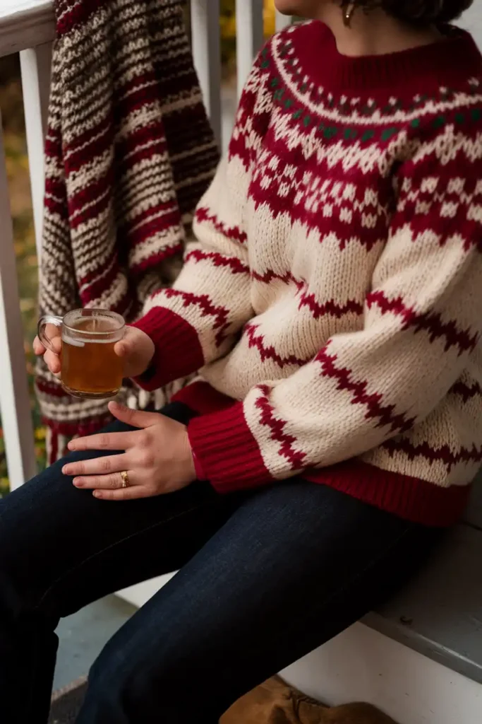 Fair Isle Pullover for Holiday-Ready Charm