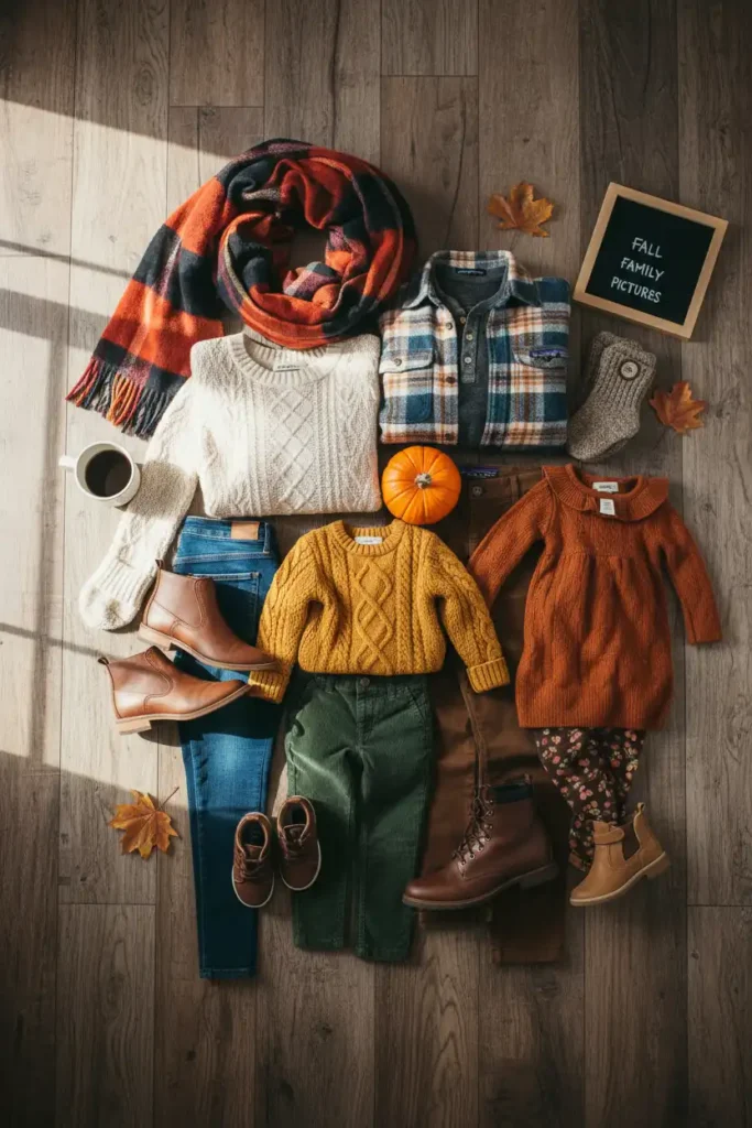 Fall Family Pictures Outfits Mistakes to Avoid