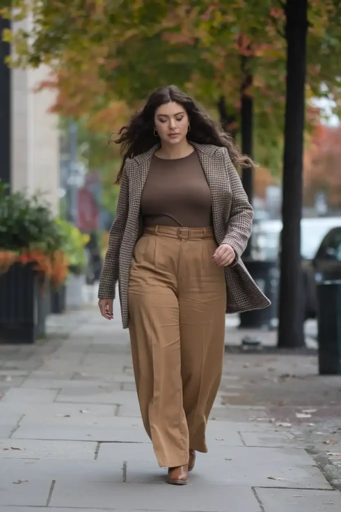 Fall Transition Outfits That Flatter a Curvier Figure