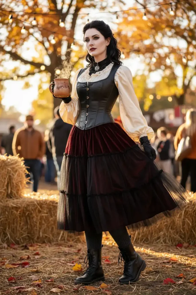 Fest Outfits for Outdoor Halloween Events