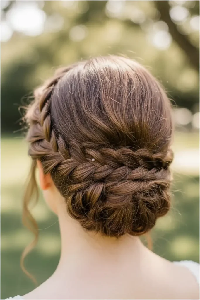Fishtail Braid Updos for Texture and Grip