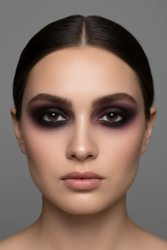 Fixing common mistakes with dark, smoky eyeshadow