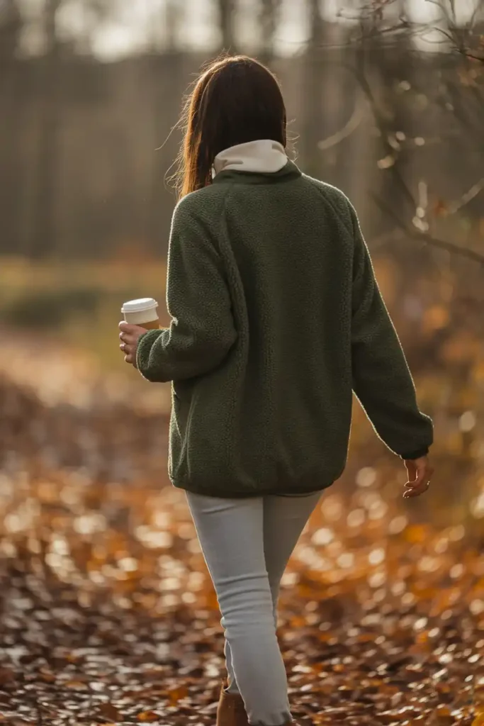 Green Fleece Is Easier to Style Than You Think