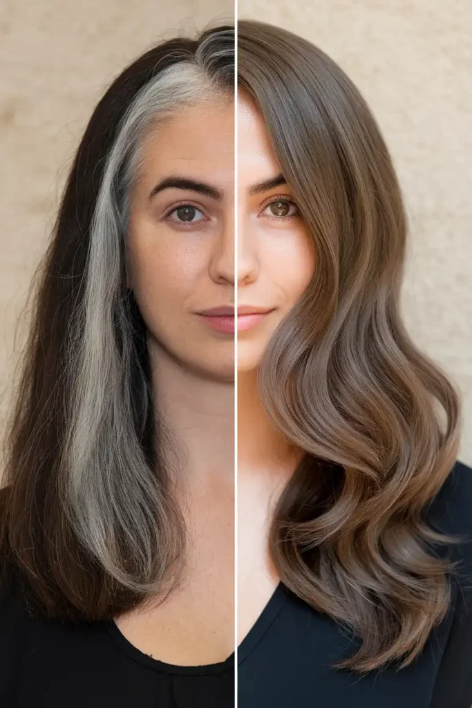 Hair Colors To Cover Grey Hair Without Losing Shine