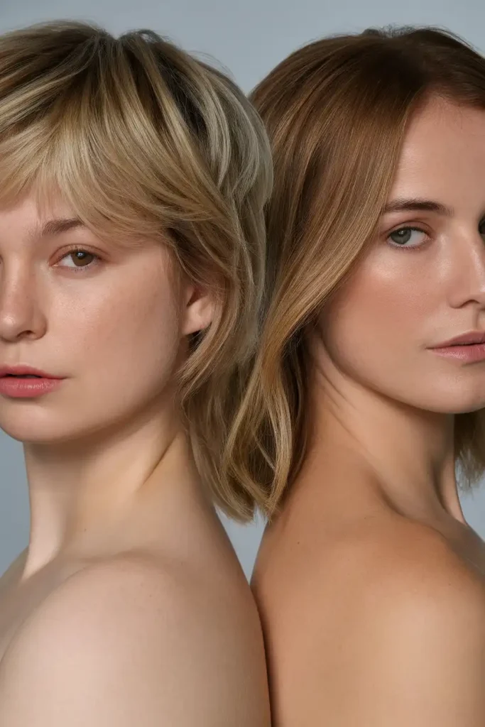 Hair Layers for Round and Oval Face Shapes