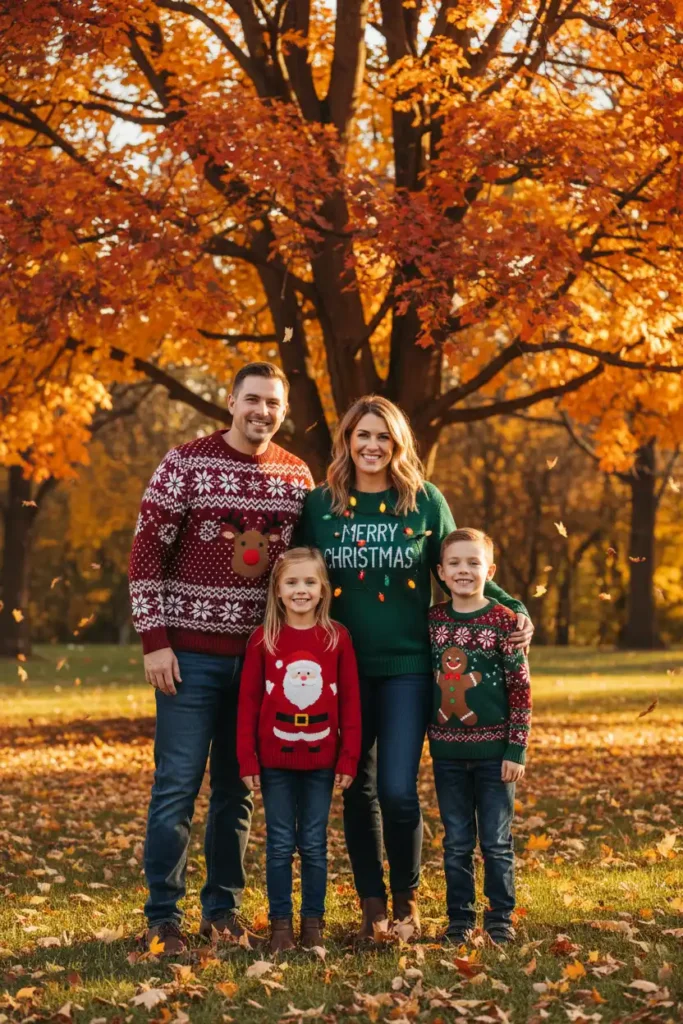 Holiday and Christmas Family Photoshoot Overlap Mistakes