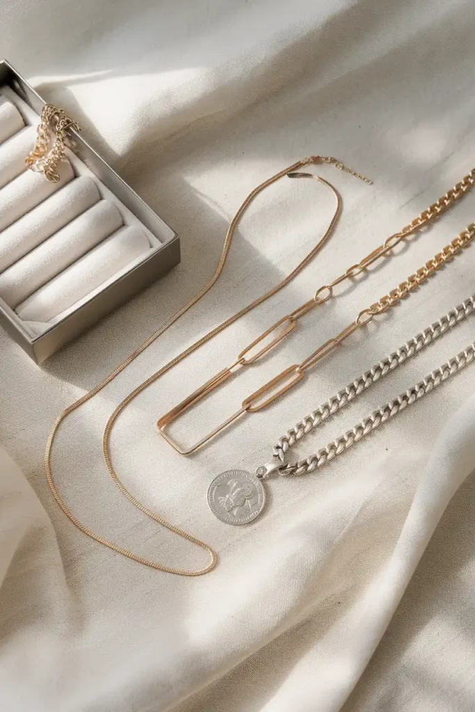 How to Layer Necklaces Without the Tangling Mess