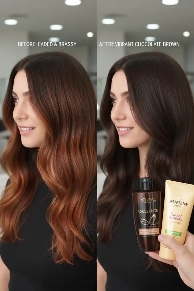 How to Stop Brown Hair Dye From Fading Fast