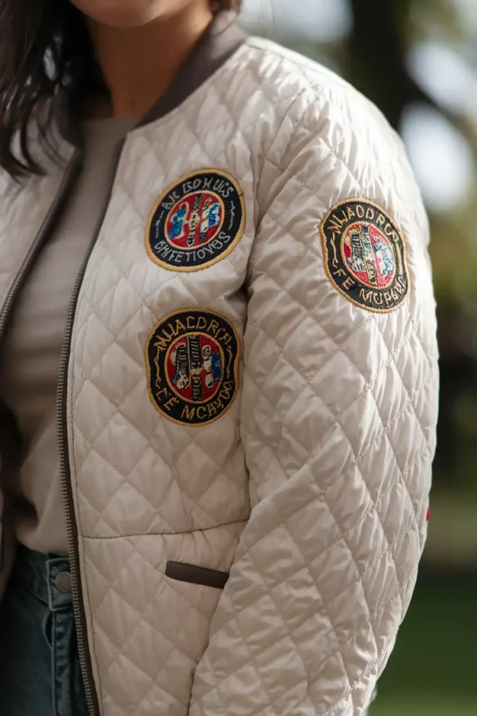 Ignoring Embroidered Badges as a Detail Instead of a Distraction