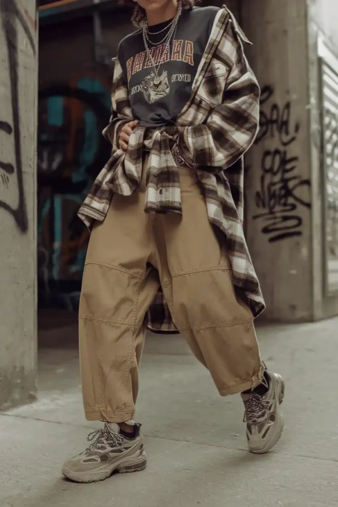 Indie Streetwear Fashion Twist on Khakis