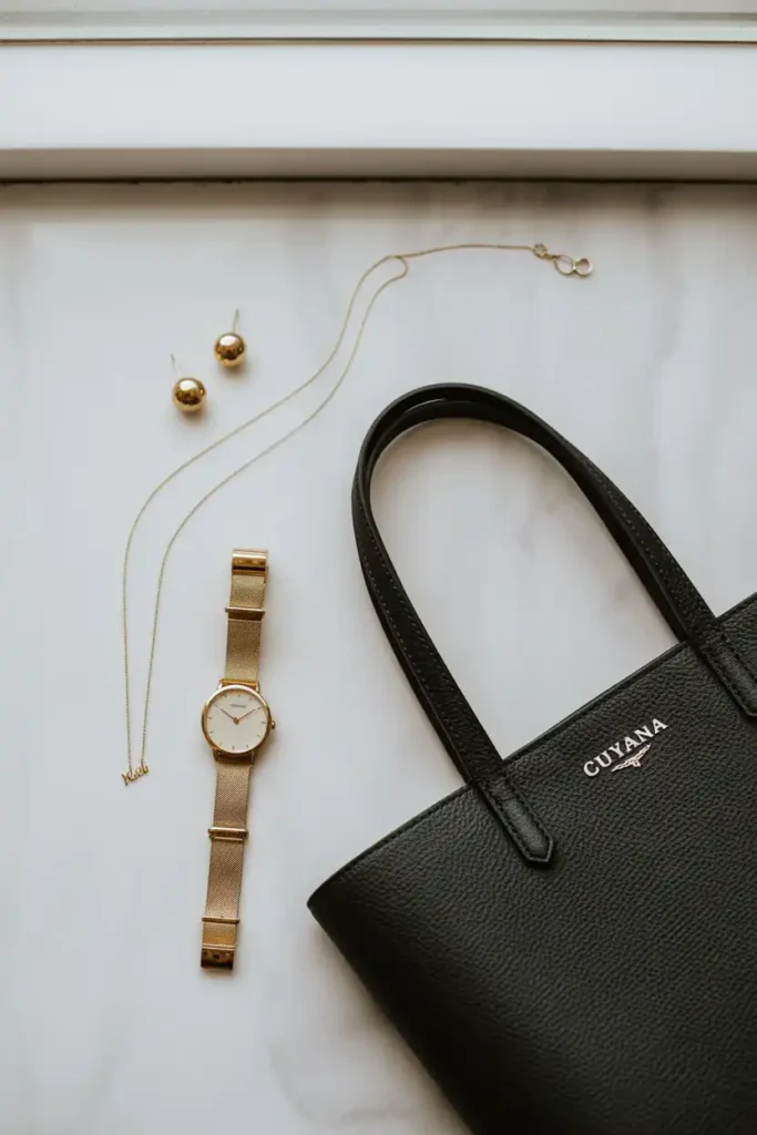 Jewelry and Bag Choices That Stay Quiet