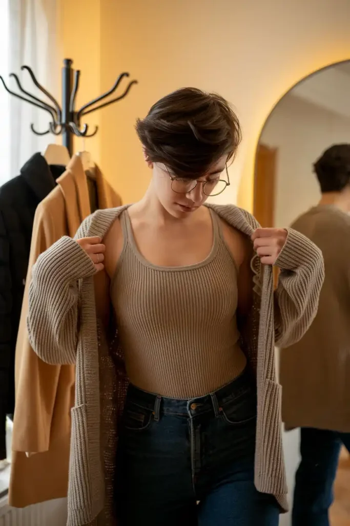 Knitted Long Sleeve Pieces for Under-Layering