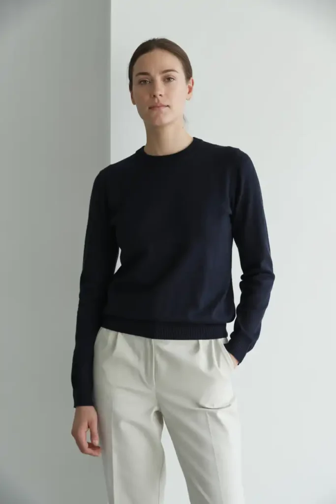Knitwear Instead of a Blazer for Creative Roles