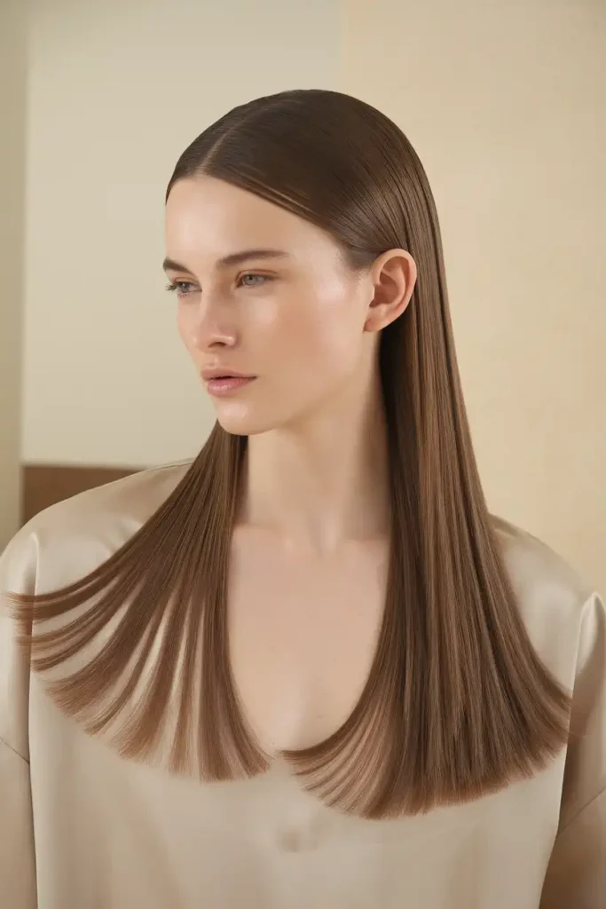 Layered Straight Hair